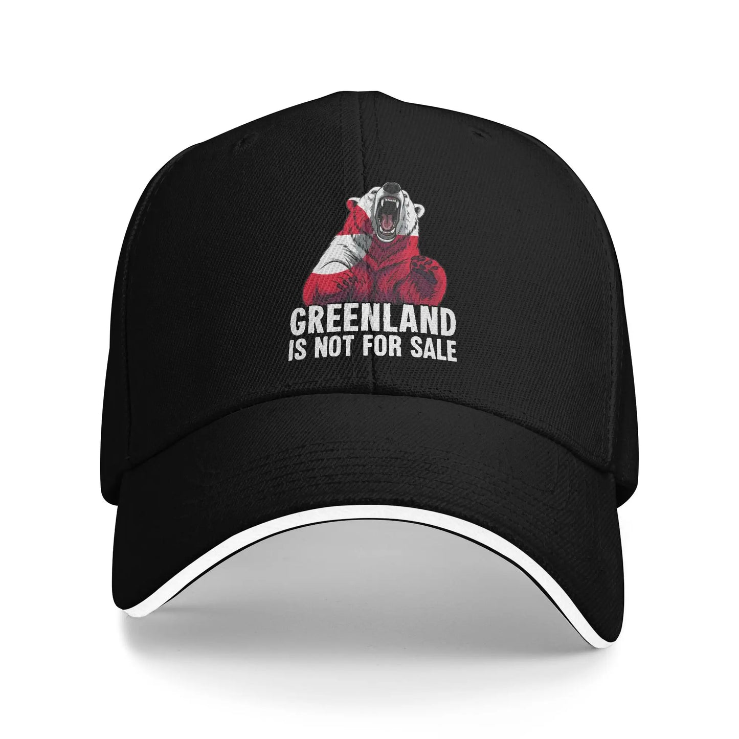 Greenland Is Not For Sale Caps For Men Women Stylish Baseball Cap
