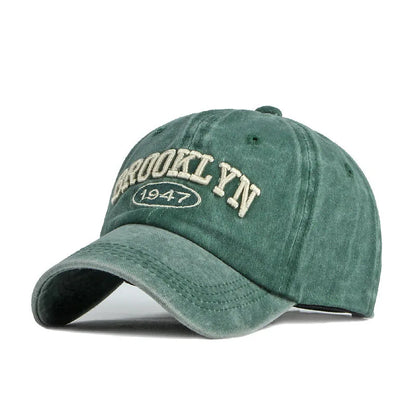 NEW YORK Washed Cotton Cap For Men Women Gorras Baseball Caps