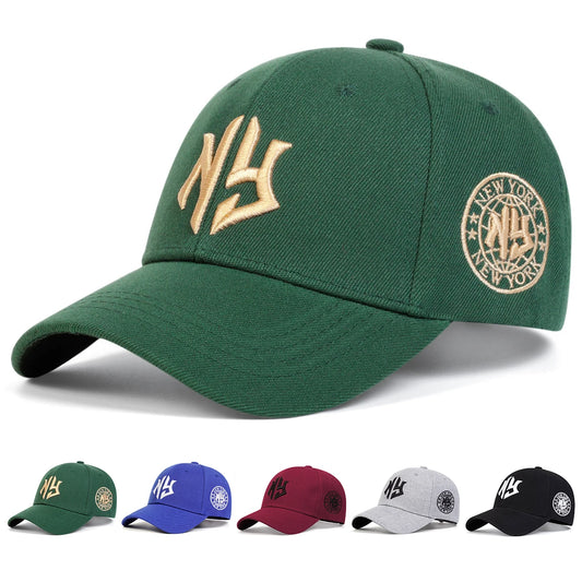 Unisex NG Letter Embroidery Baseball Caps Spring Autumn