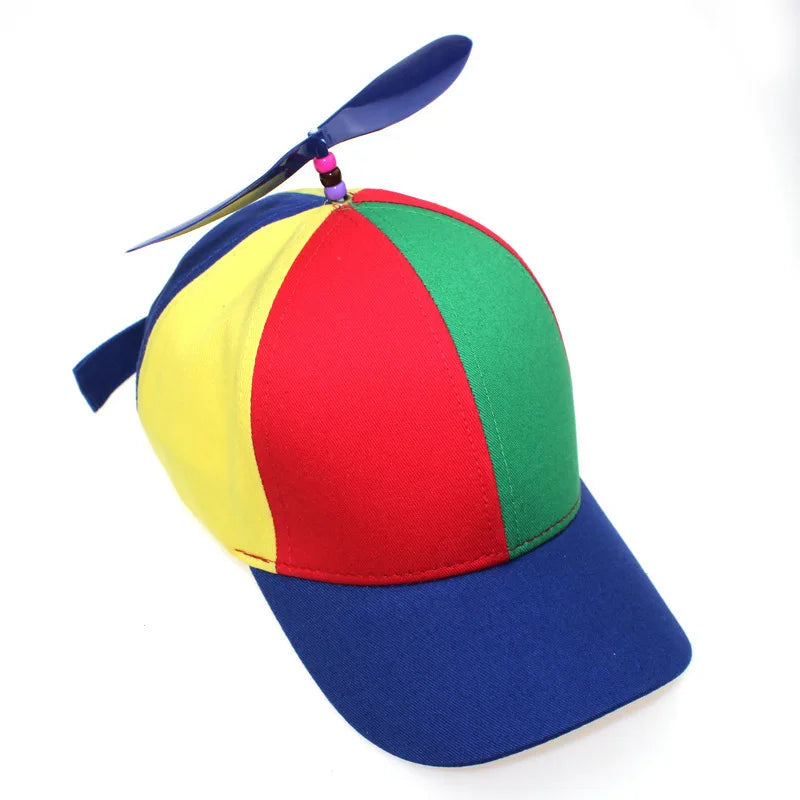 Helicopter Propeller Adventure Rainbow Bamboo Dragonfly Baseball Hat