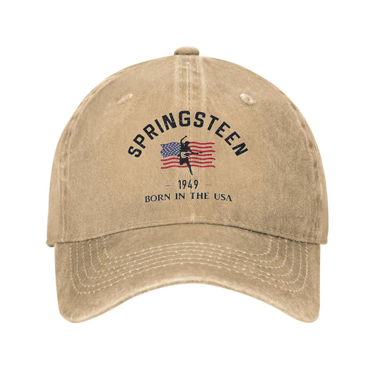 Vintage Bruce USA Heartland Rock Springsteen Baseball Cap