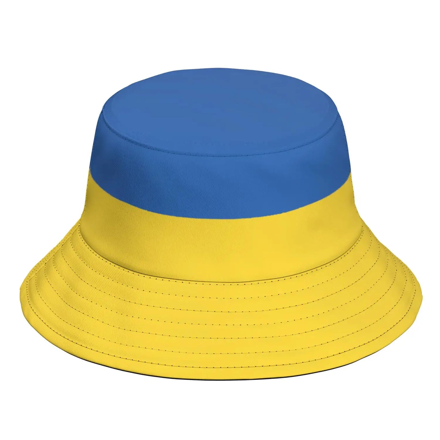 Ukraine Custom Made Name Number Team Logo Bucket Cap