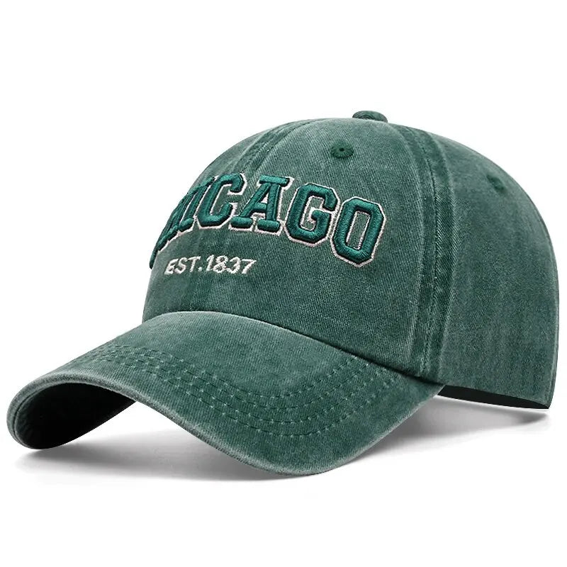 New Letter CHICAGO Baseball Cap Men Women