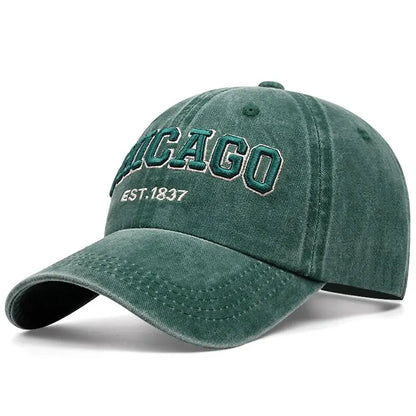 New Letter CHICAGO Baseball Cap Men Women