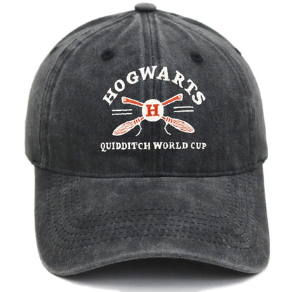 Harry Potter Embroidered Washed Baseball Hat