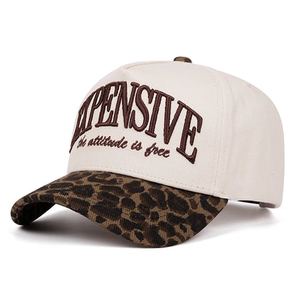 Skateboard Hat Letter EXPENSIVE Embroidered Hip Hop Hat Baseball Hat