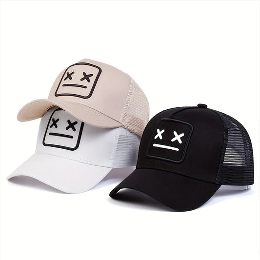 Unisex Xx Embroidery Baseball Net Caps Hip Hop Cap