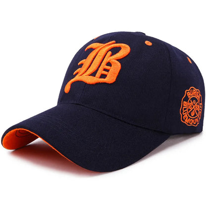 Men Women's Baseball Cap Summer Cotton Hat Embroidery Snapback Hip-Hop Cap Sun Hat