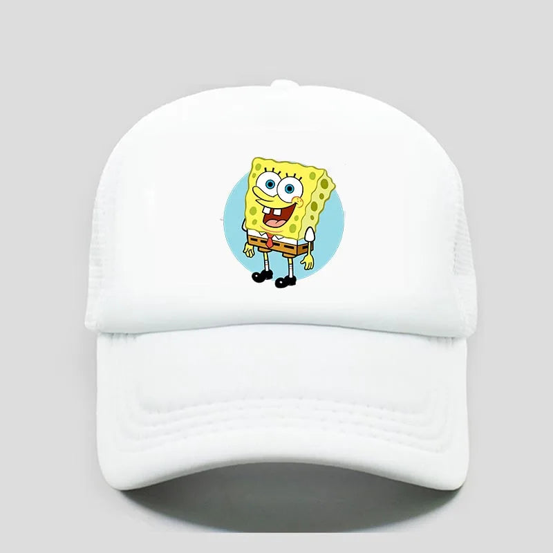 Fashion Cute SpongeBobs Print Baseball Cap