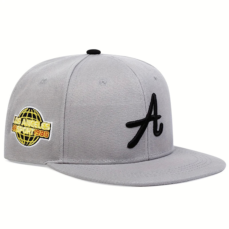 Unisex Gothic Letter Embroidery Hip-hop Hats