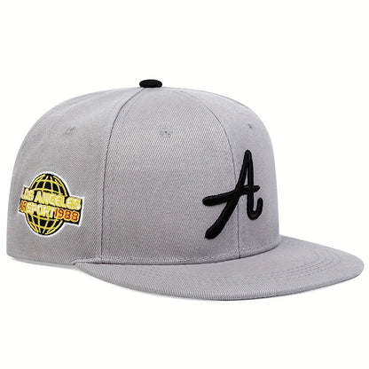 Unisex Gothic Letter Embroidery Hip-hop Hats