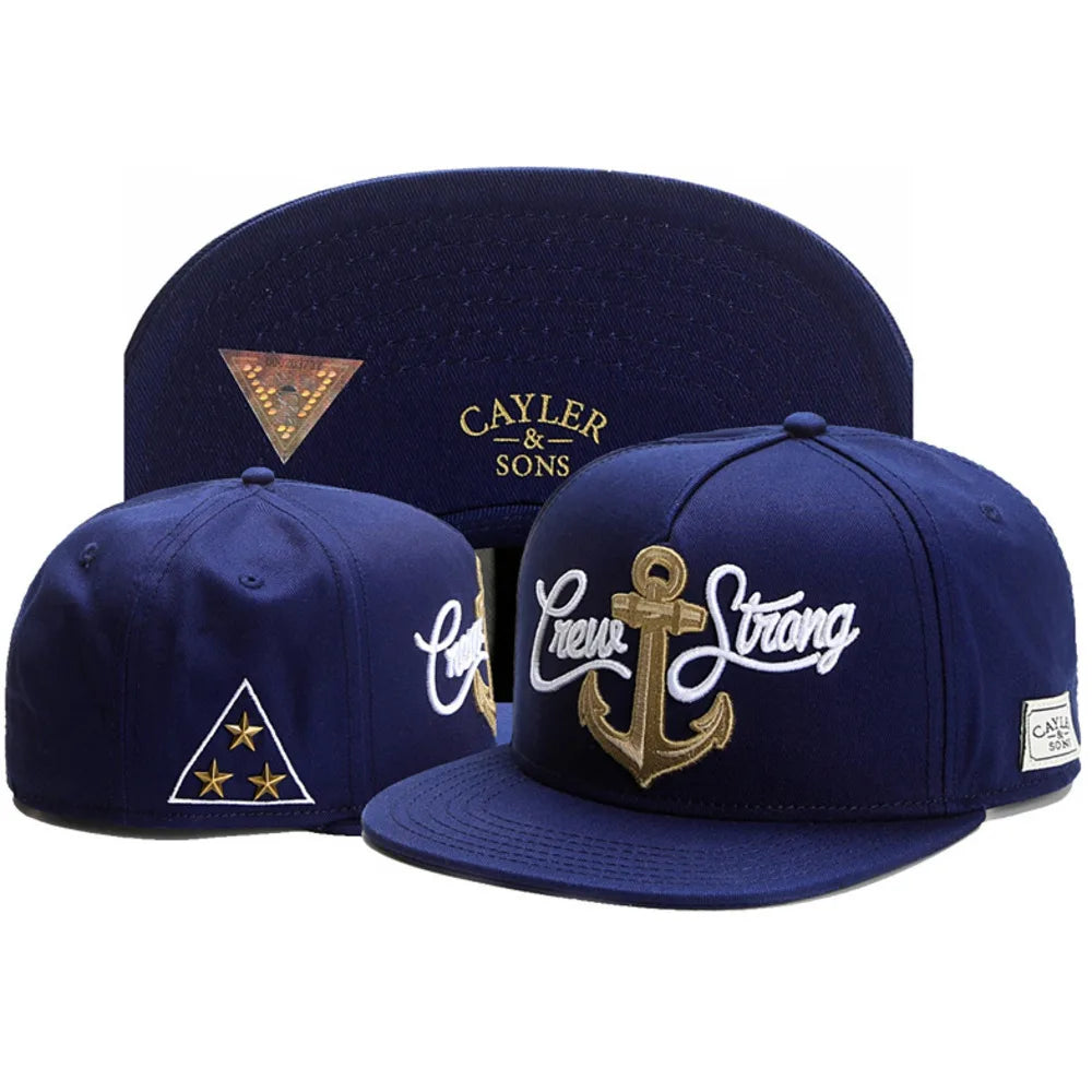 Snapback Hats for Men Hip Hop Style Hats Solid