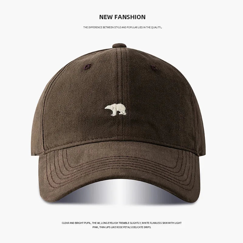 Big Size Soft Top Embroidery Baseball Caps