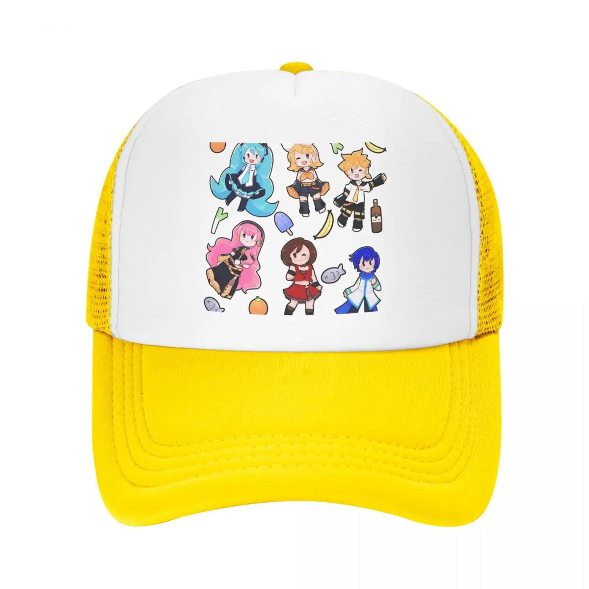 Vocaloid Chibi Chaos! Miku Cap Casual Mesh Baseball Caps