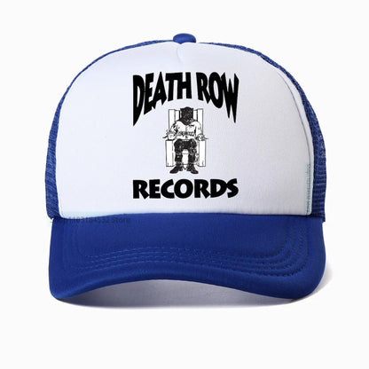 Funny Golf Hat Death Row Records White Baseball Cap