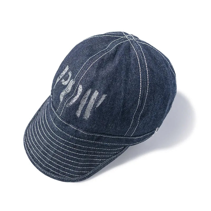 Bronson POW Prisoner Selvedge Denim Cap Baseball Hat