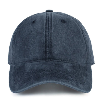 Cotton Washed Cloth Baseball Cap Men Women