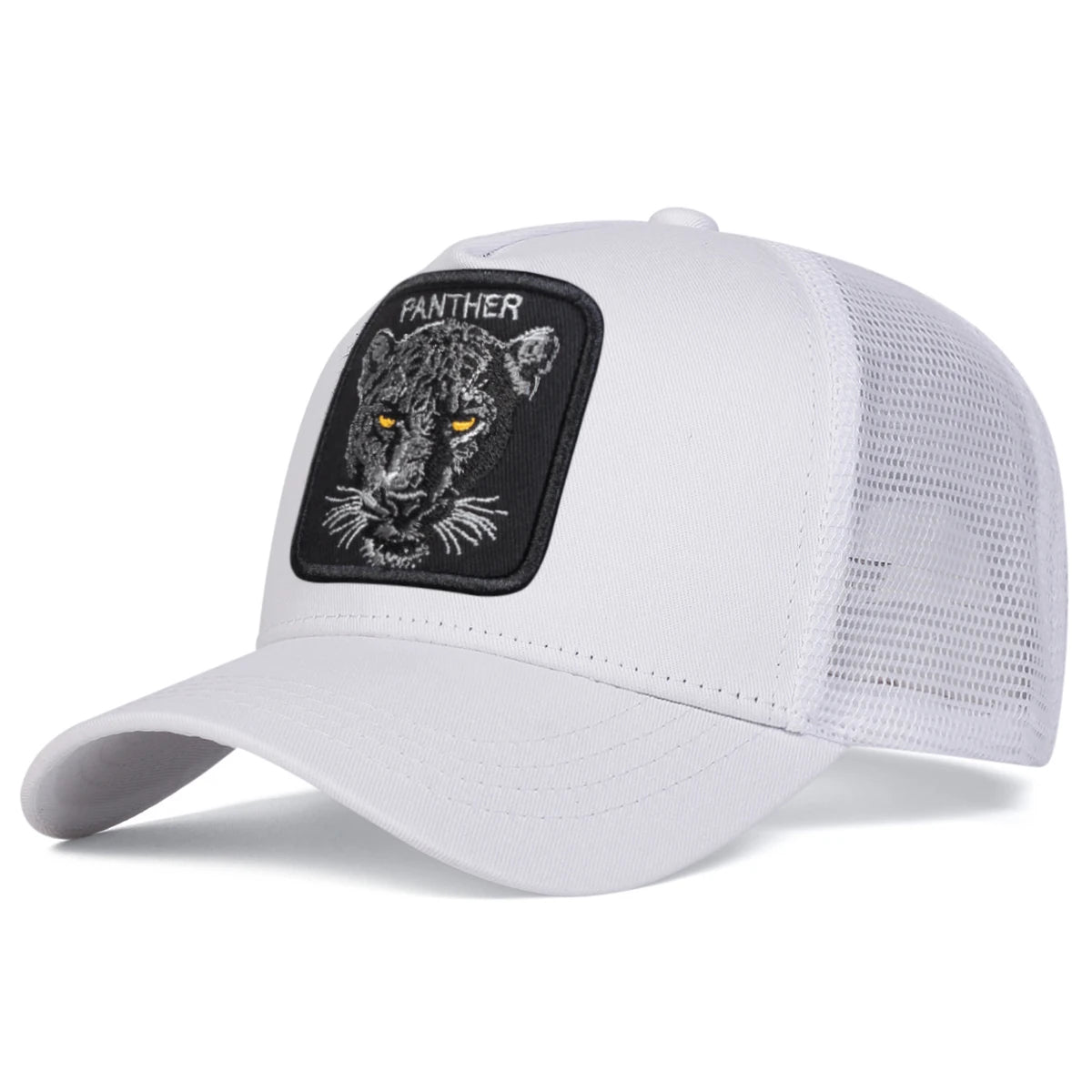 Panther Embroidered Mesh Baseball Cap
