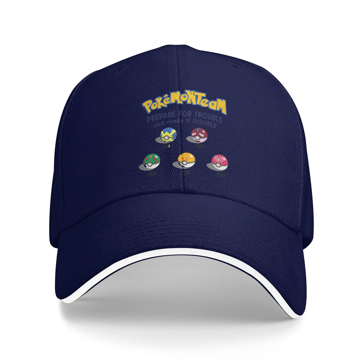 Baseball Cap Pokémon Team