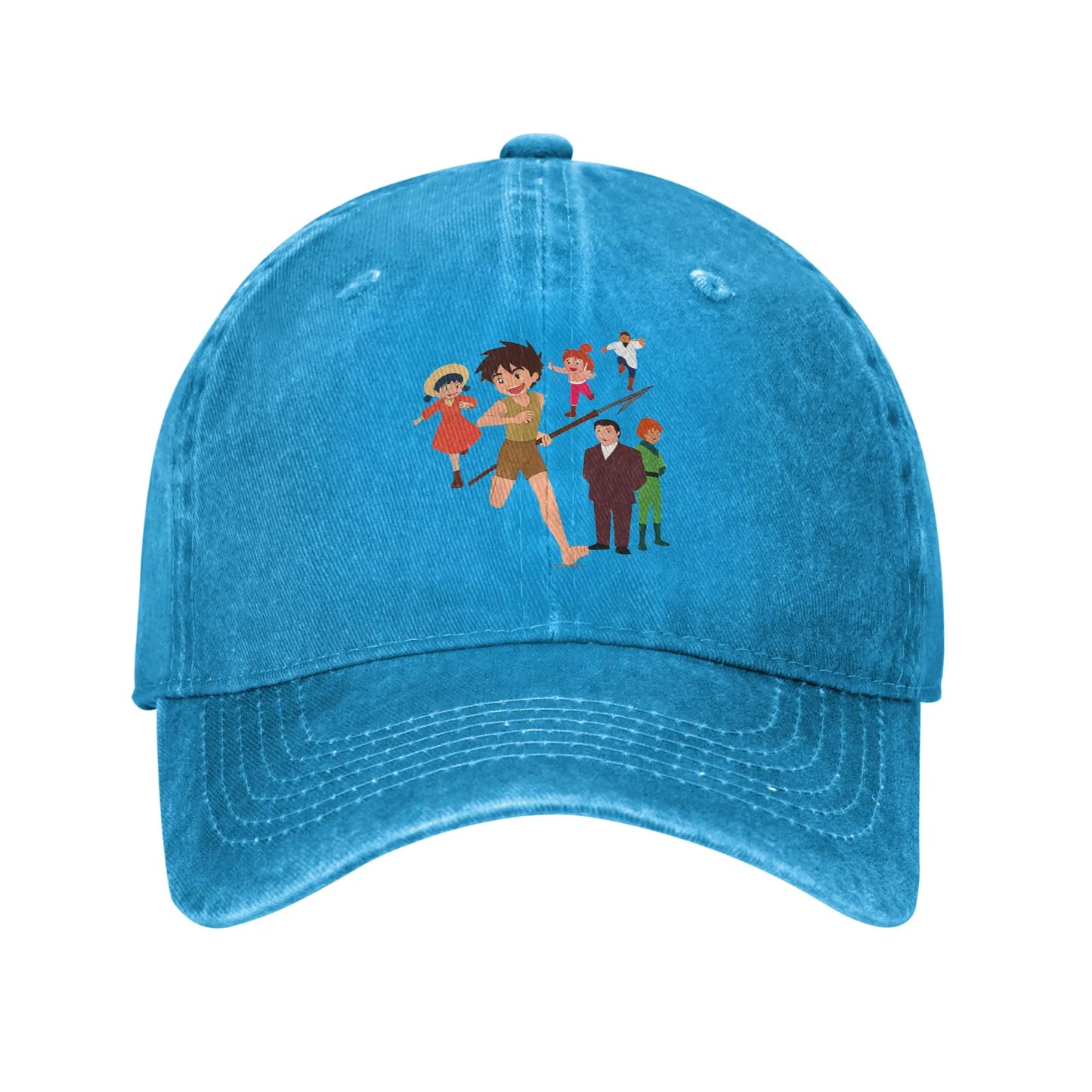 Conan The Future Boy Washed Baseball Cap