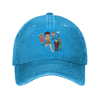 Conan The Future Boy Washed Baseball Cap