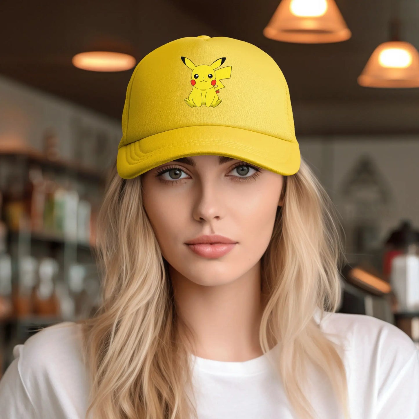 Pikachu Pokemoned Anime Trucker Hat Baseball Caps