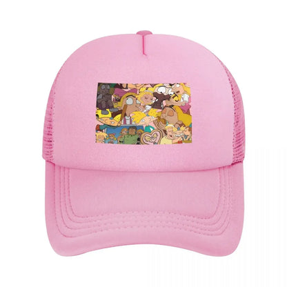 Hey Arnold Cartoon Mesh Baseball Caps