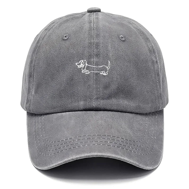Vintage Distressed Cotton Baseball Cap