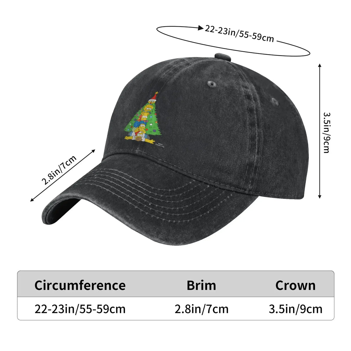 The S-simpson Tree Stack Washed Baseball Cap