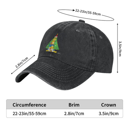 The S-simpson Tree Stack Washed Baseball Cap