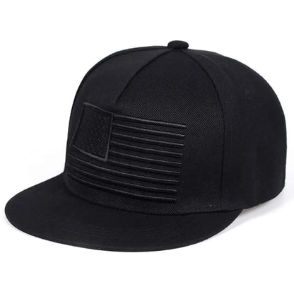 Unisex American Flag Embroidery Baseball Hats Snapback Caps