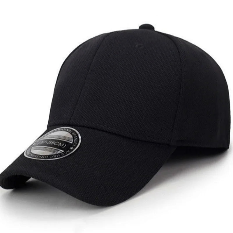 High Quality Baseball Cap Man Fitted Closed Full Cap Mesh Cap