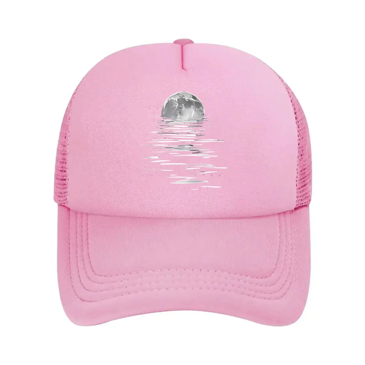 Minimalist Moon Phase Print Baseball Cap
