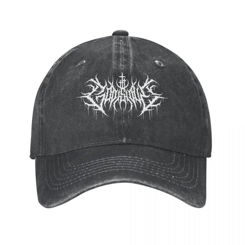God Is Love Death Metal Denim Baseball Cap Adjustable Hat Women Men