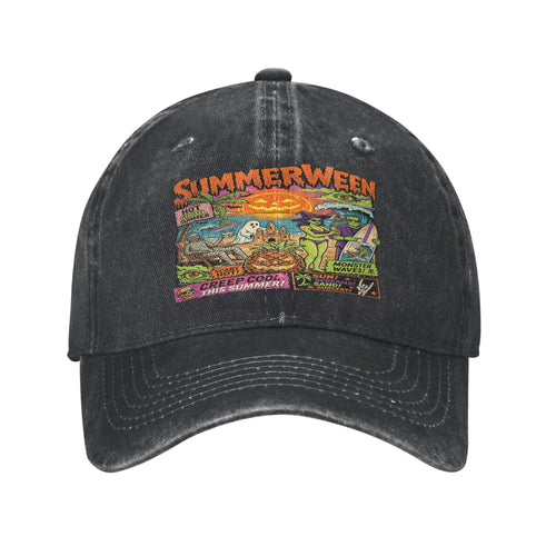 Ghoul Summer Monster Waves Creep Cap Baseball Cap