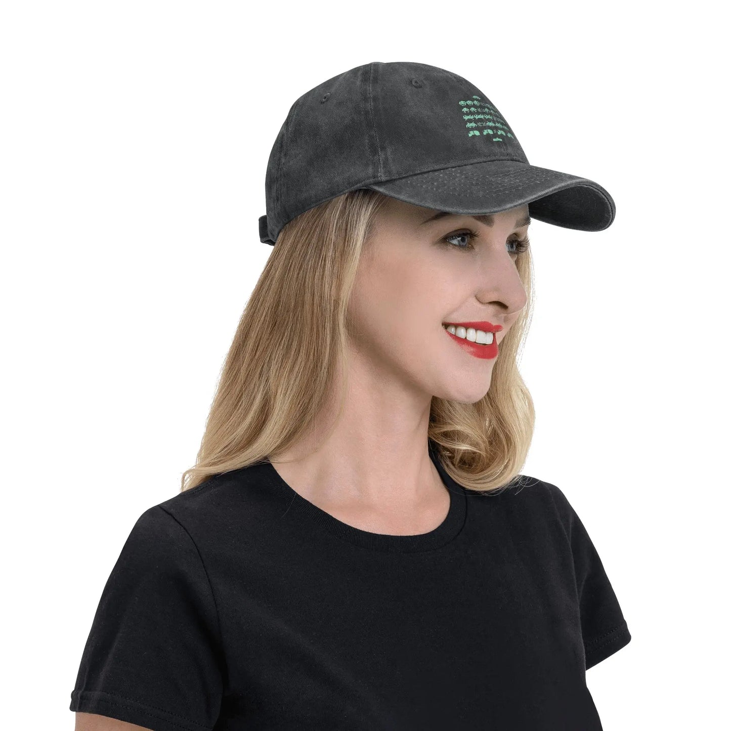 Fashion Space Invaders Baseball Caps