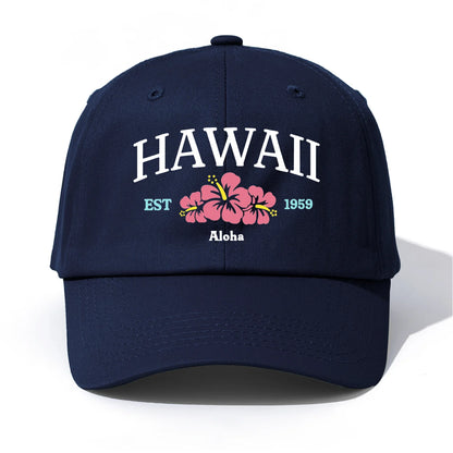 HAWAII Print  Baseball Cap for Adults