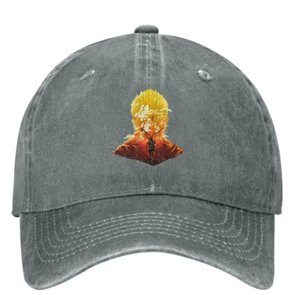 The Monkey King Black Myth Wukong Sun Wukong Denim Baseball Cap
