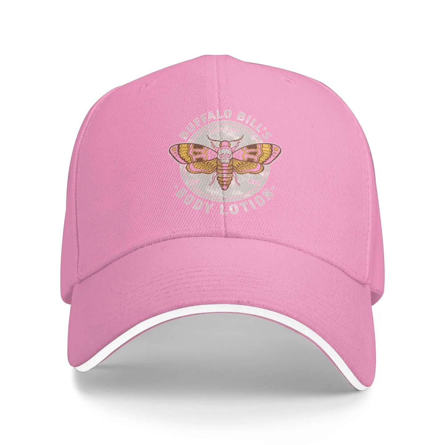 Buffalo Bill Body Lotion Deaths Head Moth Sun Baseball Cap
