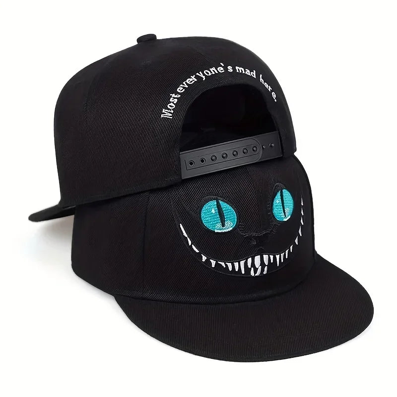 2025 Alice in Wonderland Cat Cartoon Rebound Cap