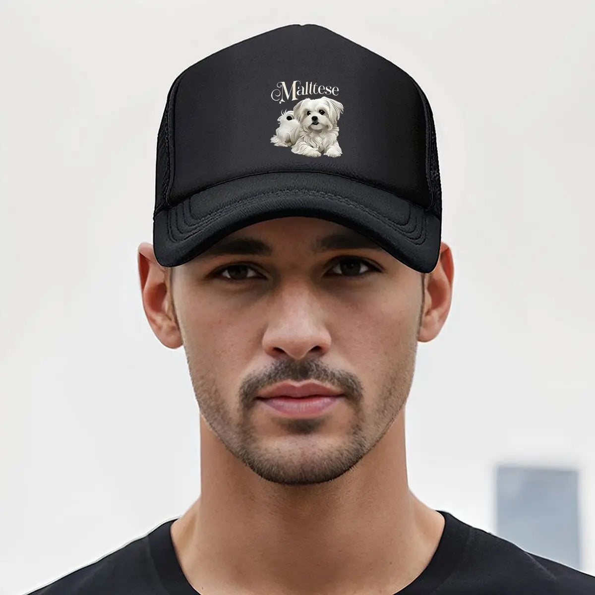 Maltese Dog Pattern Printed  - A Hat for Pet Lovers Baseball Cap