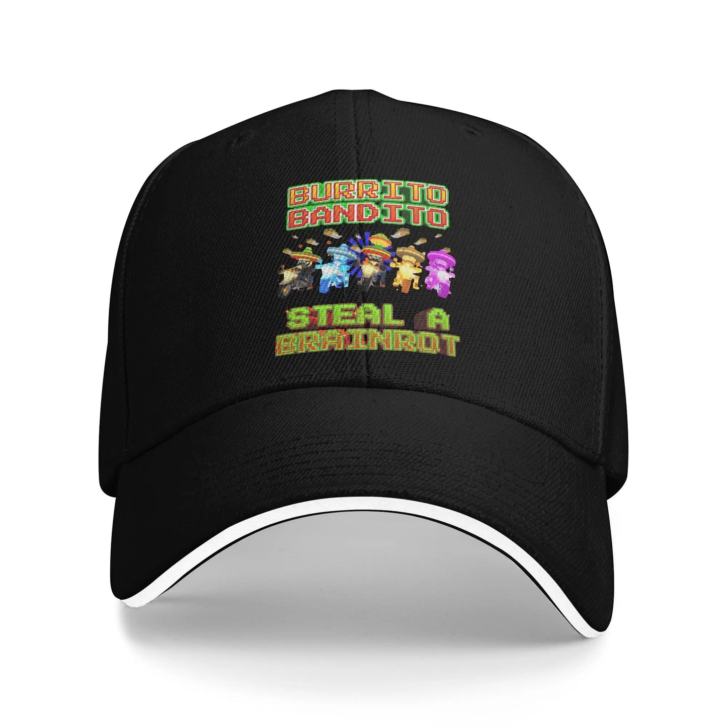 Bruh Sammyni Spyderini Funny Brainrot Steal A Brainrot Baseball Cap
