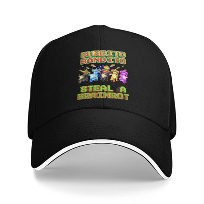 Bruh Secret 1x1x1x1 Funny Steal a Brainrot Baseball Caps