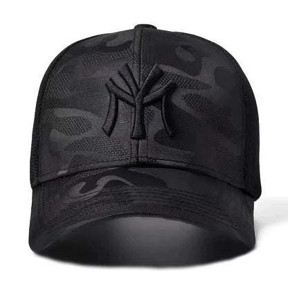 Fashion Letter Embroidery Camouflage Baseball Hats