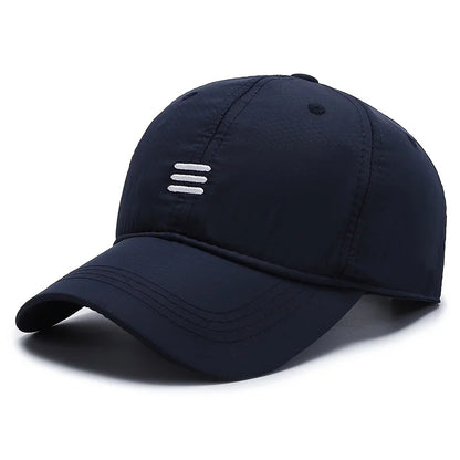 Breathable Baseball Cap Moisture-Wicking Sun Hat