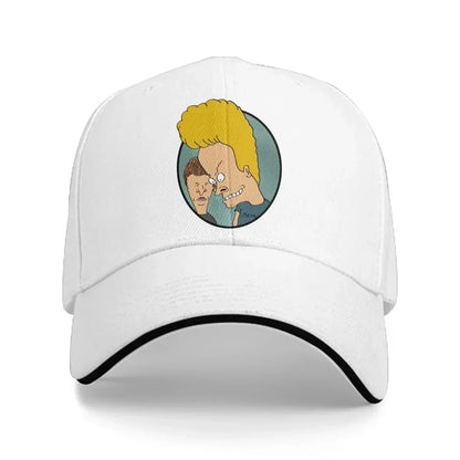 Beavis and Butthead Funny Sarcastic Cartoon Funny Unisex Baseball Caps
