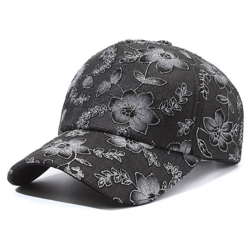 Lightweight Lace Sun Hat Uv Protection Baseball Cap