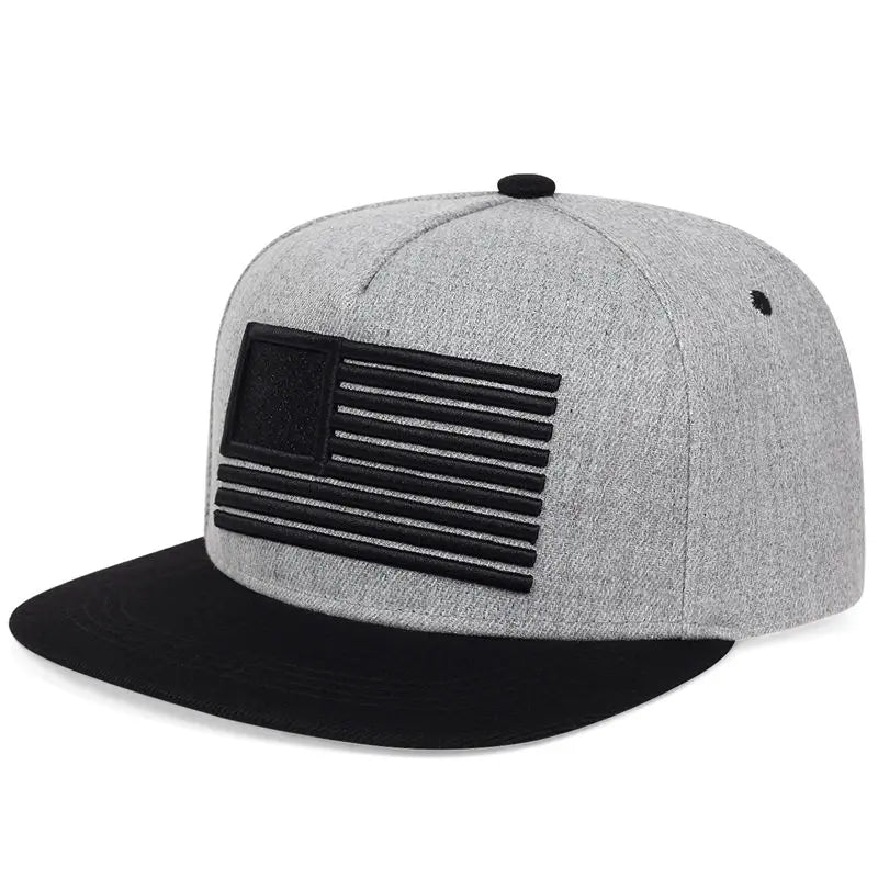 High Quality USA Flag CamouflageFor Men Snapback Caps