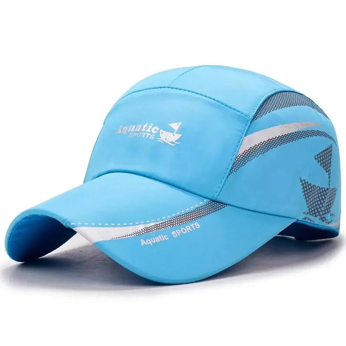 Unisex Aquatic Sport Boat Print Baseball Caps Sunscreen Hat Sports Cap