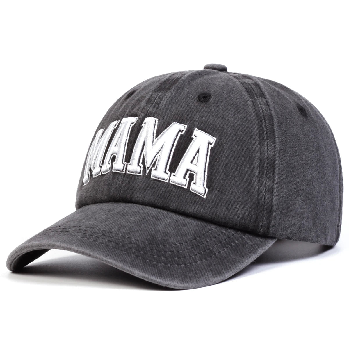 Unisex Parent Child 3D MAMA/MINI Embroidery Wash Baseball Caps Spring Autumn